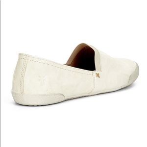 Frye Melanie White Slip-On Sneaker